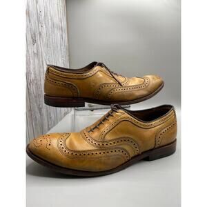 Allen Edmonds "McAllister" Brown Wingtip Oxford Mens Dress Shoes 12D
